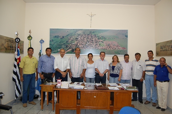 BRAGATO E THAME VISITAM CAIUÁ