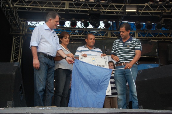BRAGATO PARTICIPA DE INAUGURAÇÕES NO ANIVERSÁRIO DE SAGRES