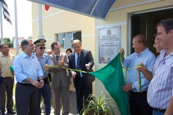 MAURO BRAGATO PRESENTE NA INAUGURAÇÃO DO PRÉDIO DA DELEGACIA DE POLÍCIA
