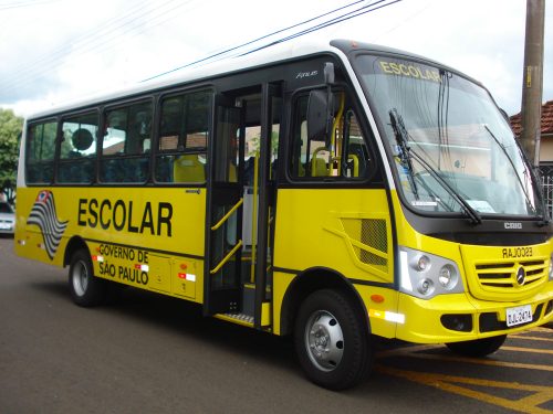 ÔNIBUS ESCOLAR,VIATURA E AMBULÂNCIA PARA OURO VERDE