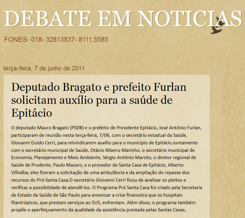 debate em noticias - 07 06 11
