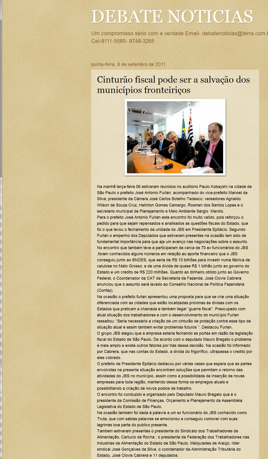 debate en noticias - 08 09 11