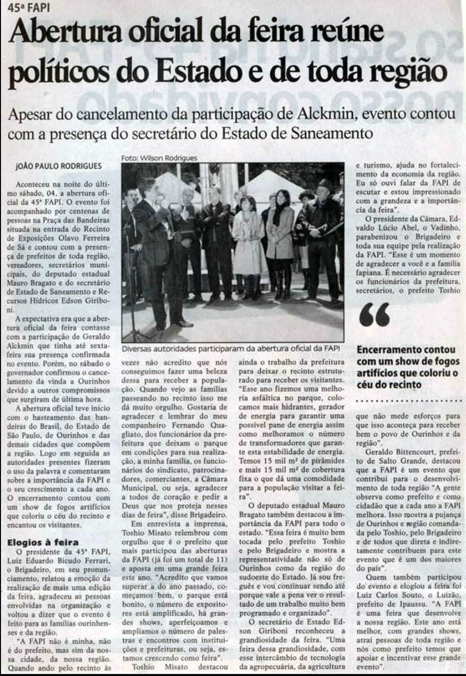 diario de ourinhos - 07 06 11 - fapi