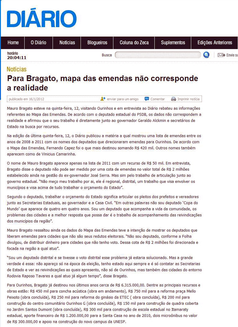 diario de ourinhos - 16 01 12