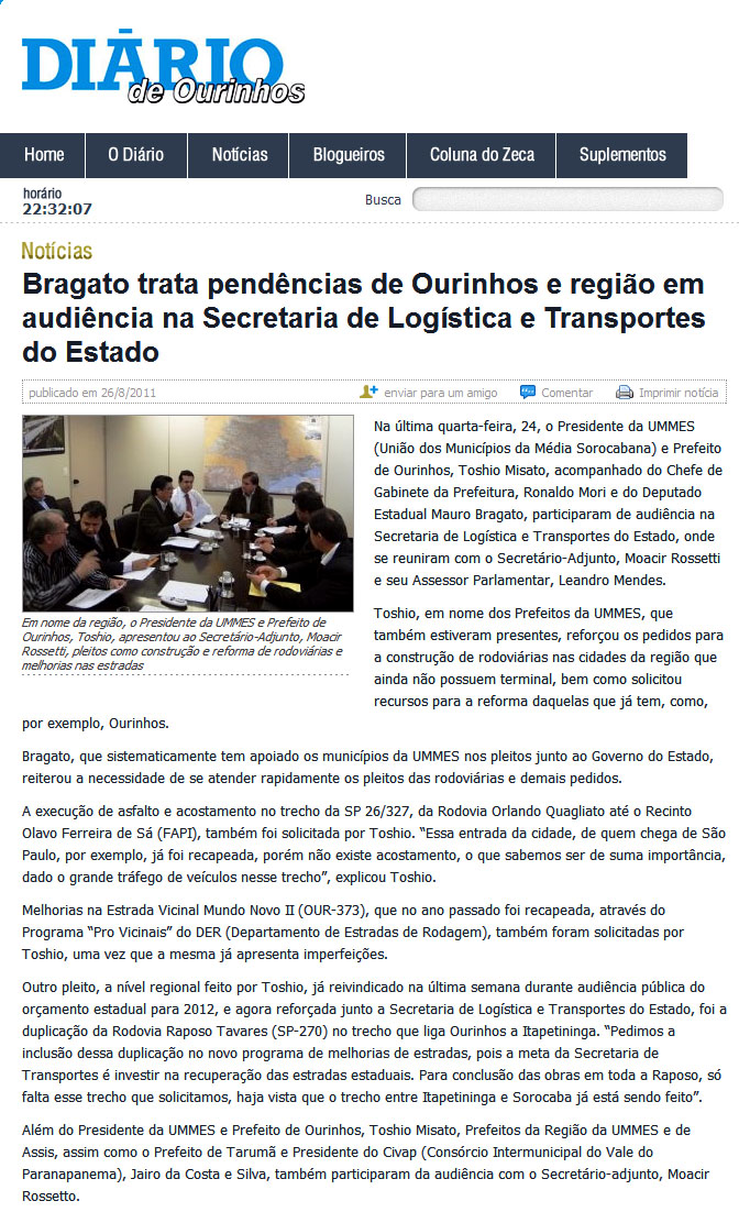 diario de ourinhos - 26 08 11