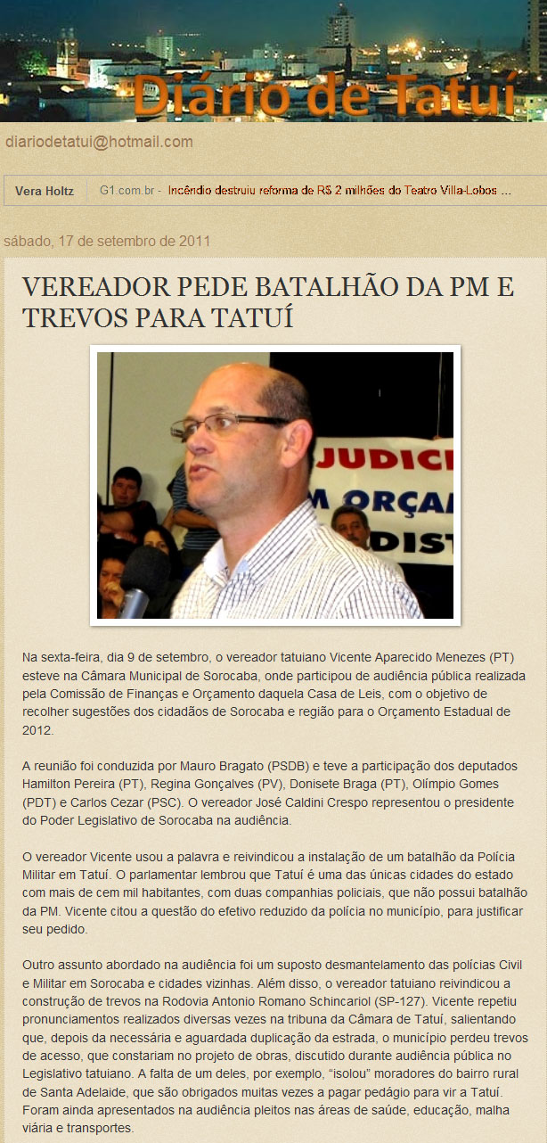 diario de tatui - 17 09 11