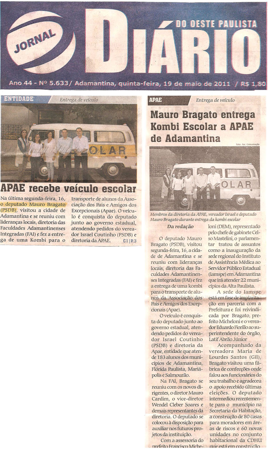 diario do oeste 19 05 11