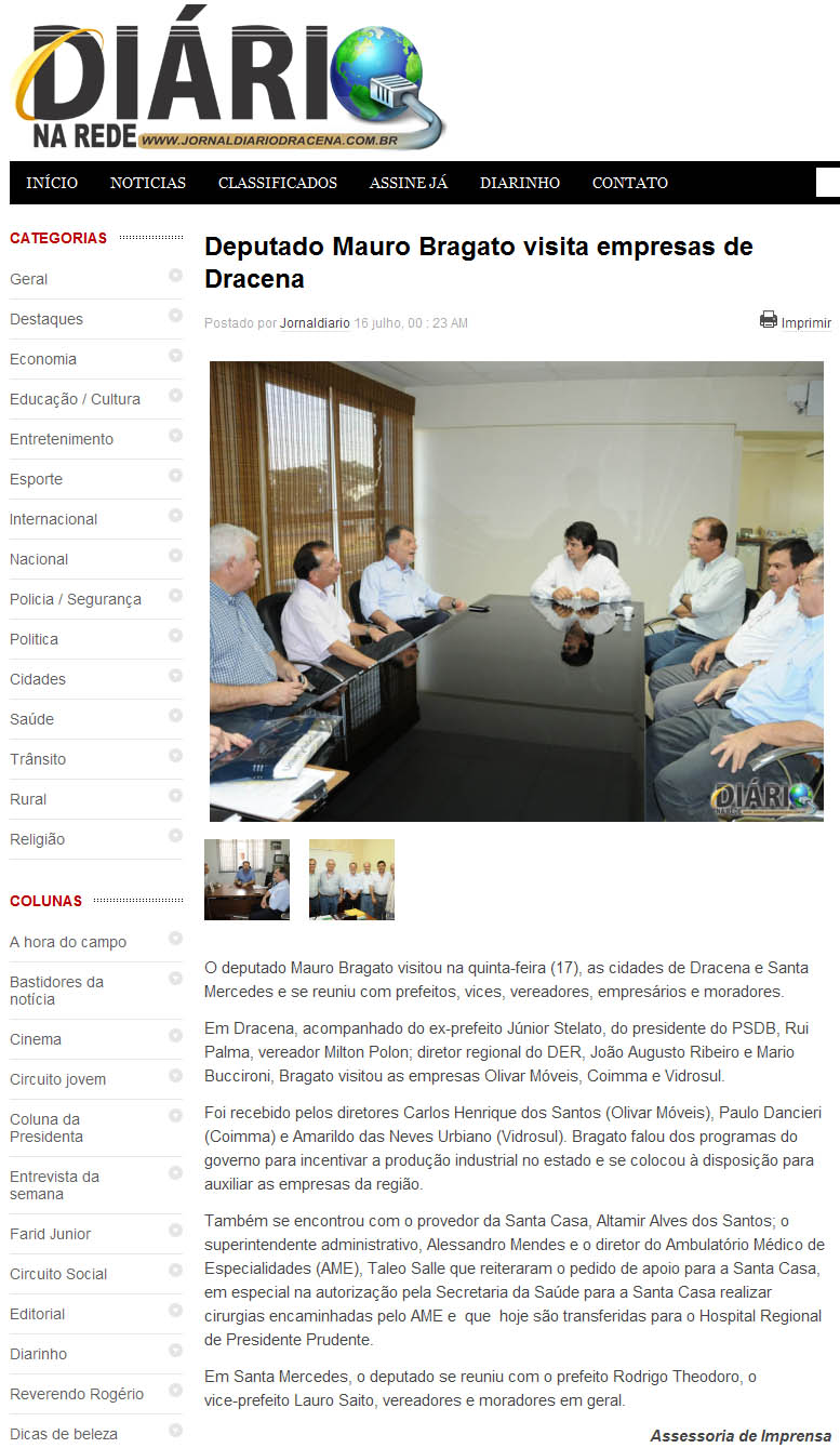 diario dracena - 16 07 11