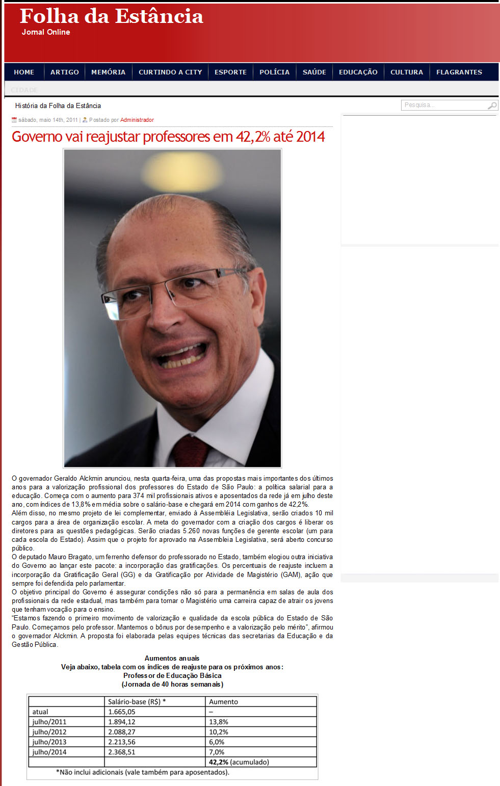 folha da estância - 14 05 11