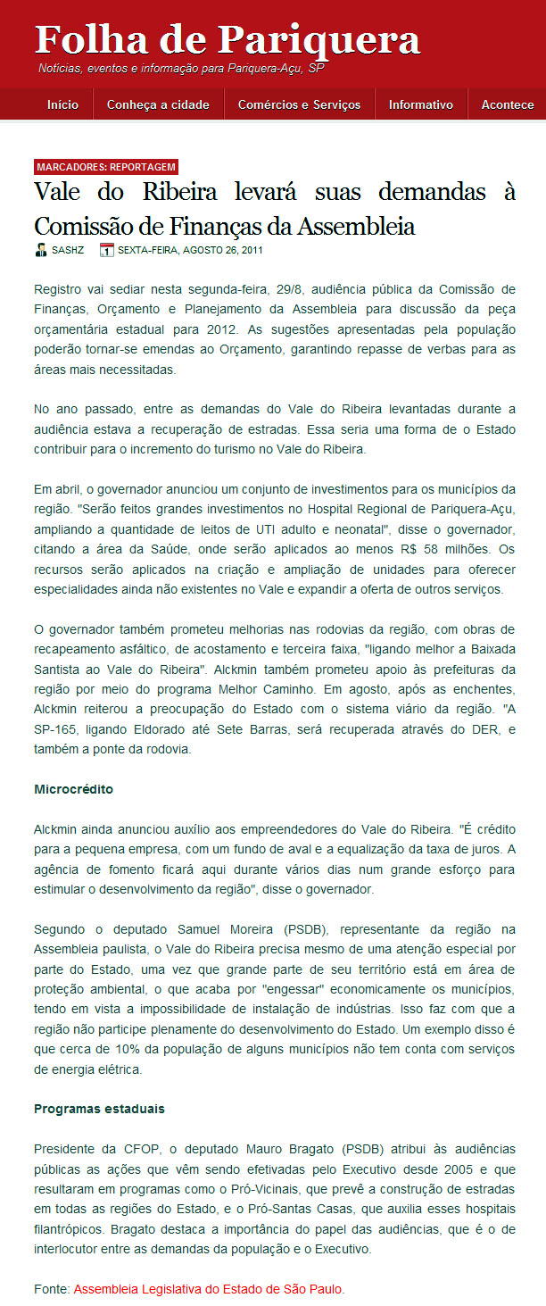 folha de pariquera - 26 08 11