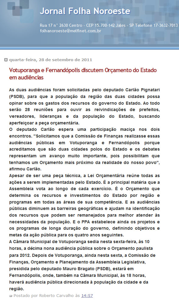 folha noroeste - 28 09 11