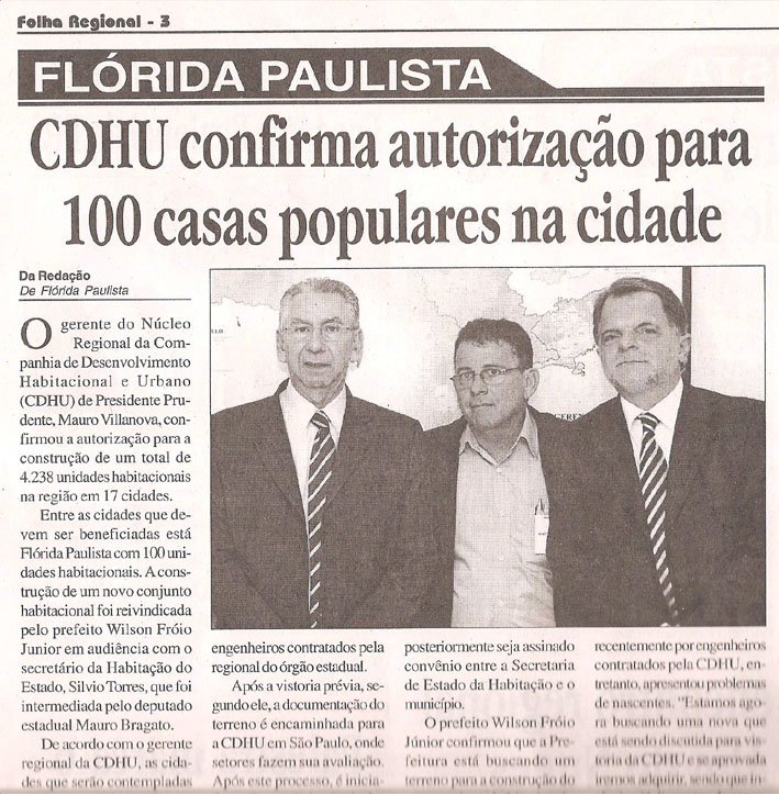 folha regional - 05 11 11 - cdhu