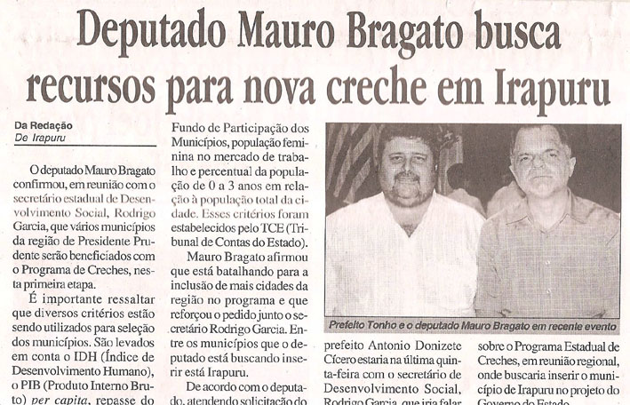 folha regional - 05 11 11 - creche