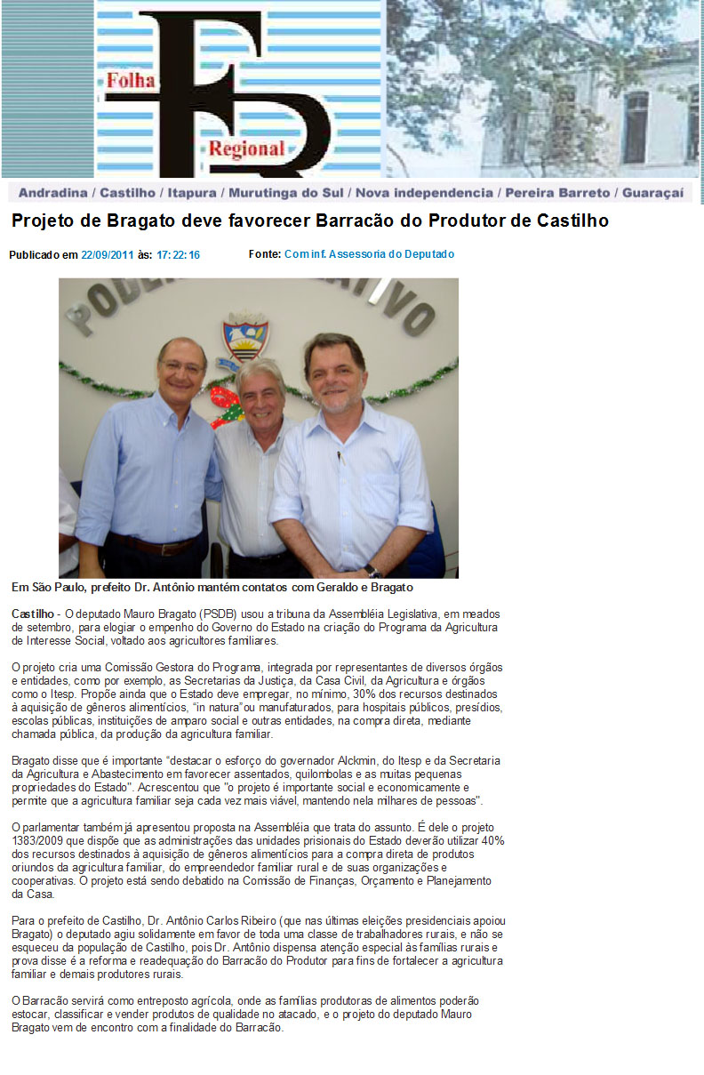 folha regional - 22 09 11