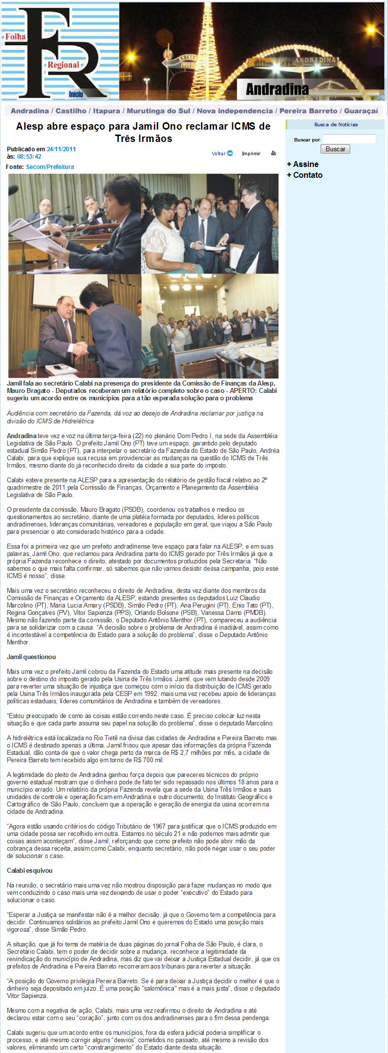 folha regional - 24 11 11