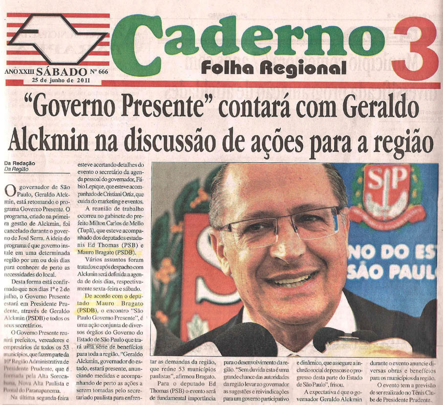 folha regional - 25 06 11 - governo presente