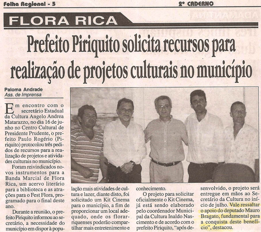 folha regional - 25 06 11 - piriquito