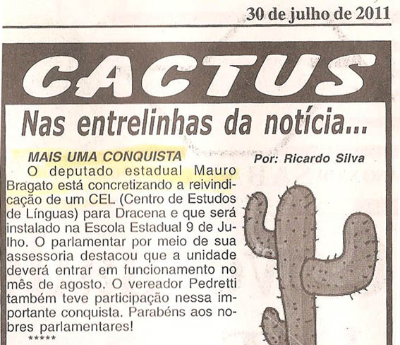folha regional - 30 07 11 - entrelinhas