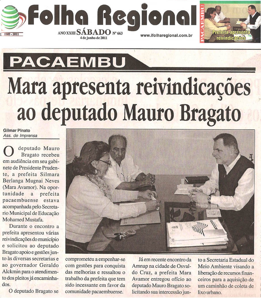 folha regional - 04 06 11 - Mara