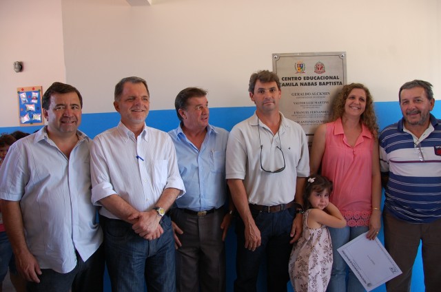 Inauguração do CEI em Osvaldo Cruz