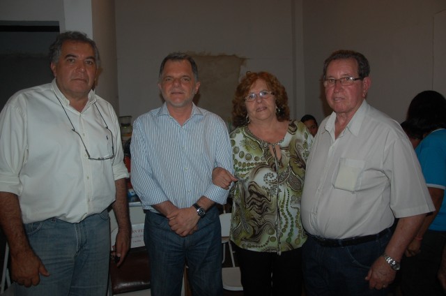 Com Saldanha e Alexandre em Lucélia