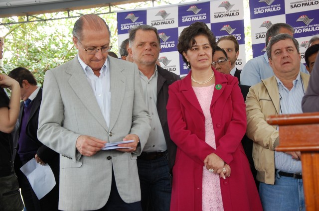 Bragato com Alckmin na Festa do Ovo em Bastos