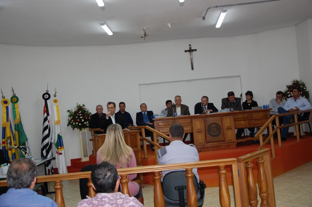 Homenagem da Câmara de Herculândia