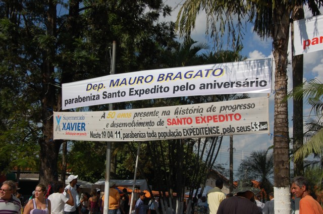 BRAGATO COM ALCKMIN EM SANTO EXPEDITO