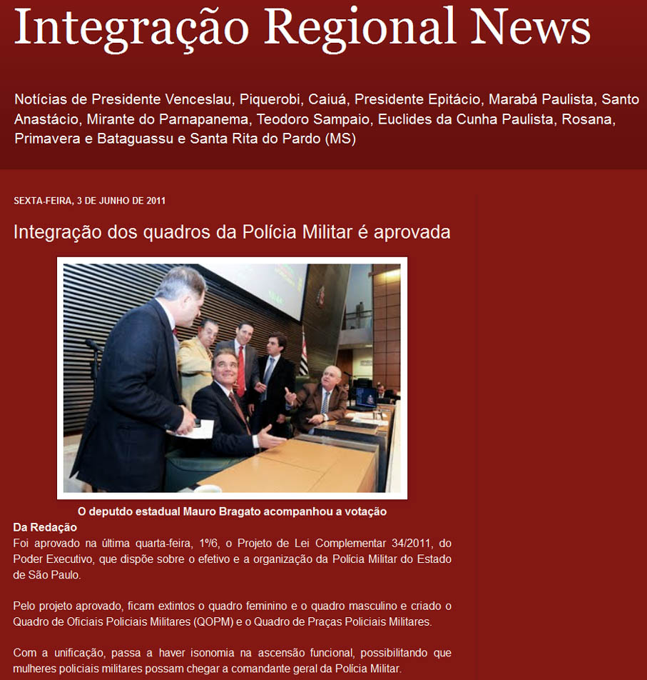 integração regional - 03 06 11