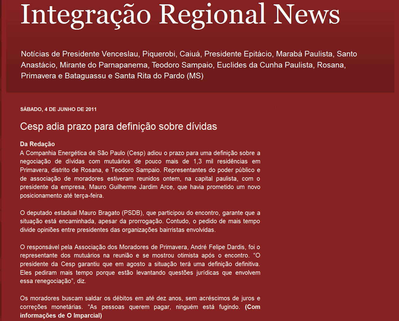 integração - 04 06 11