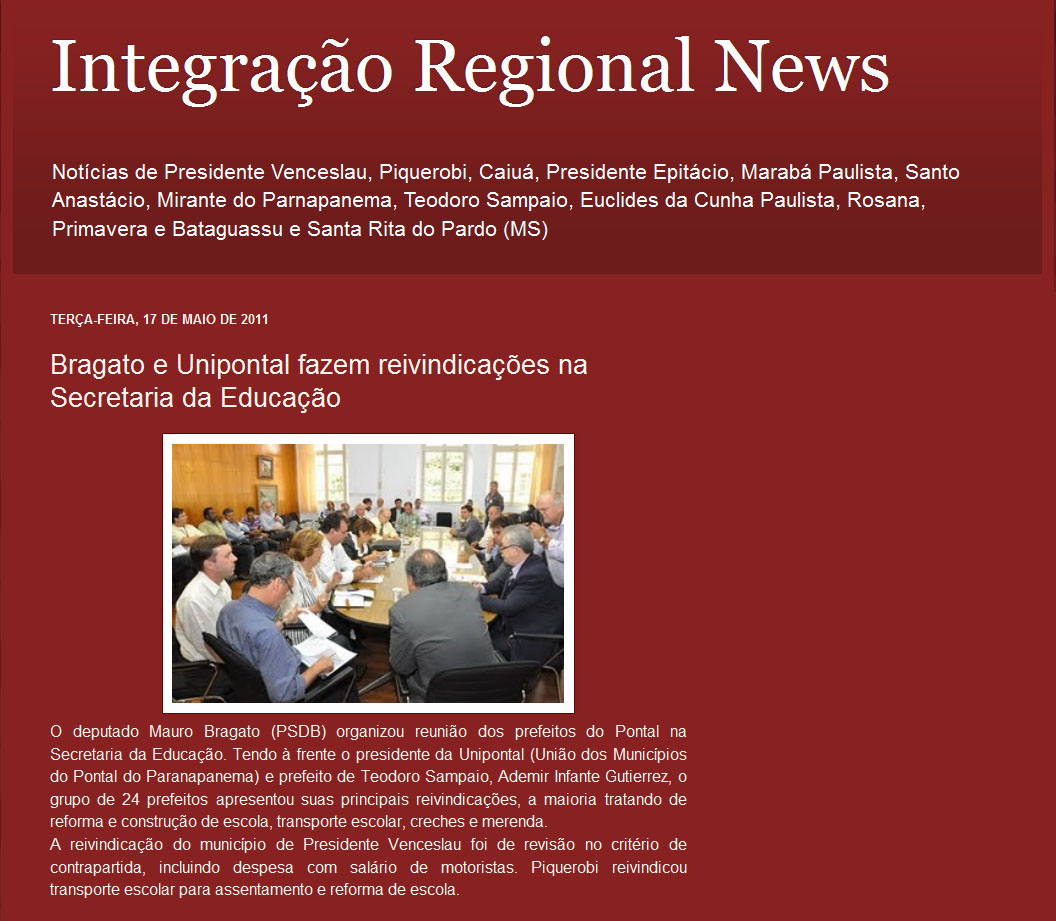 integração - 17 05 11