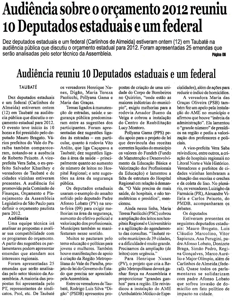 jornal da cidade - 13 09 11