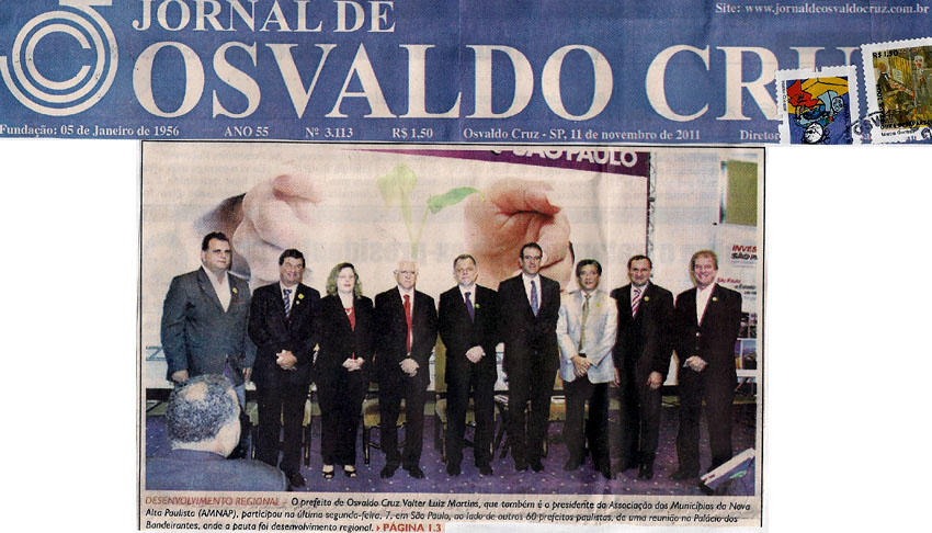 jornal de osvaldo cruz - desenvolvimento