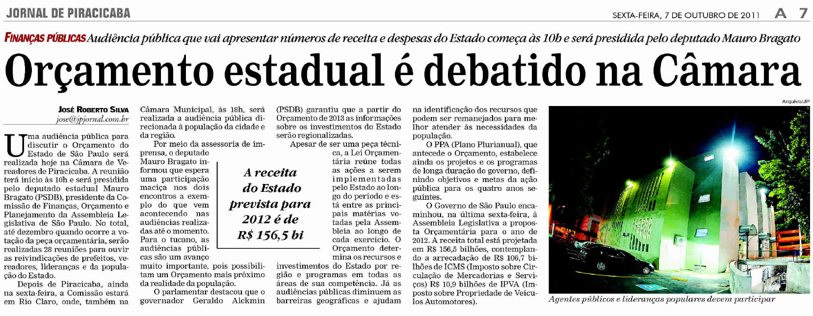 jornal de piracicaba - 07 10 11