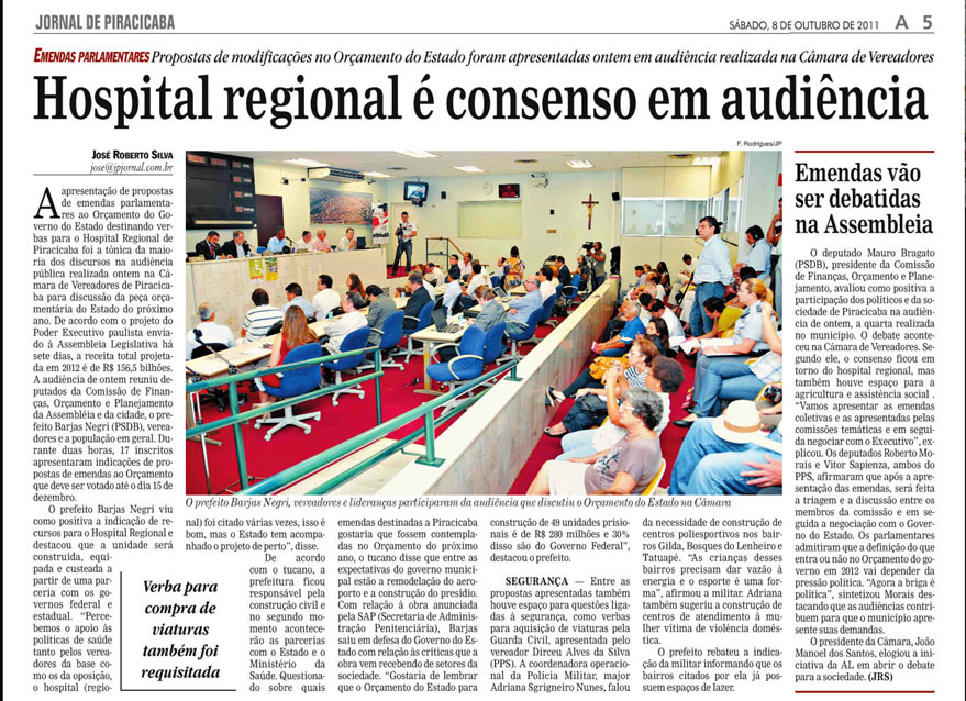 jornal de piracicaba - 08 10 11