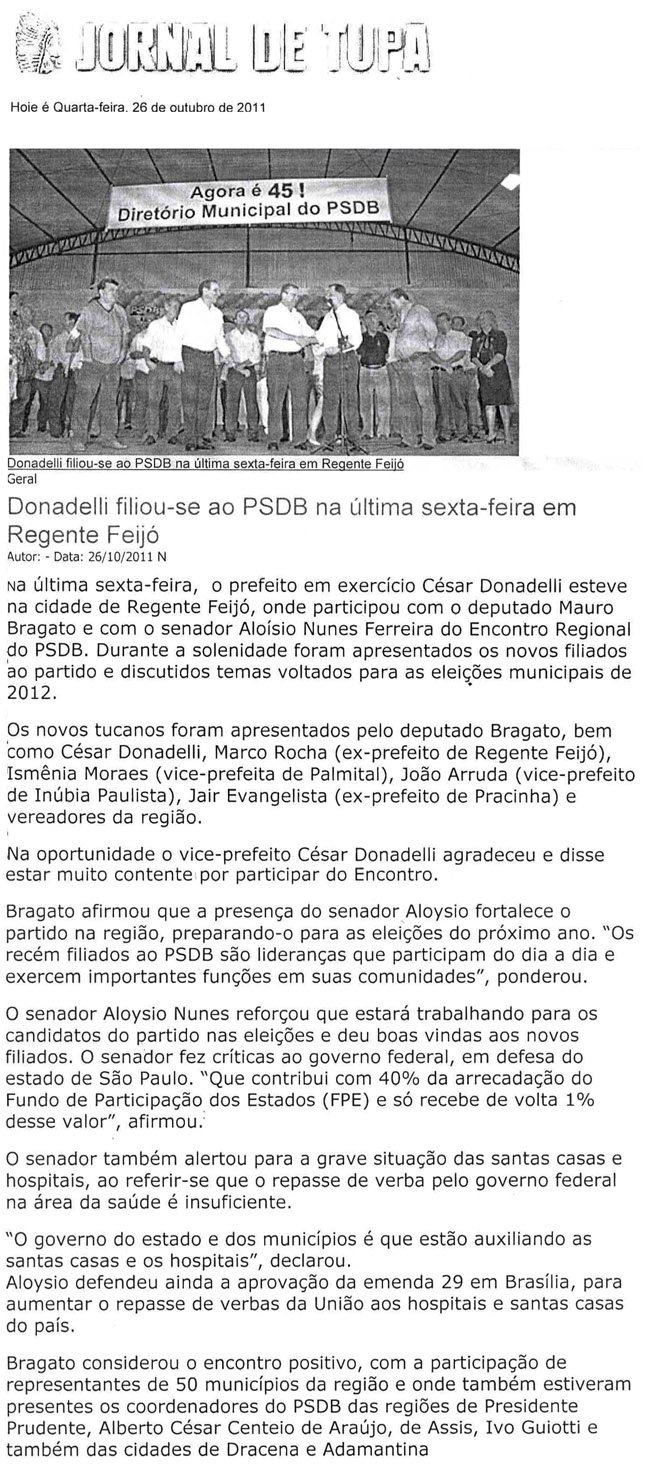 jornal de tupa - 26 10 11