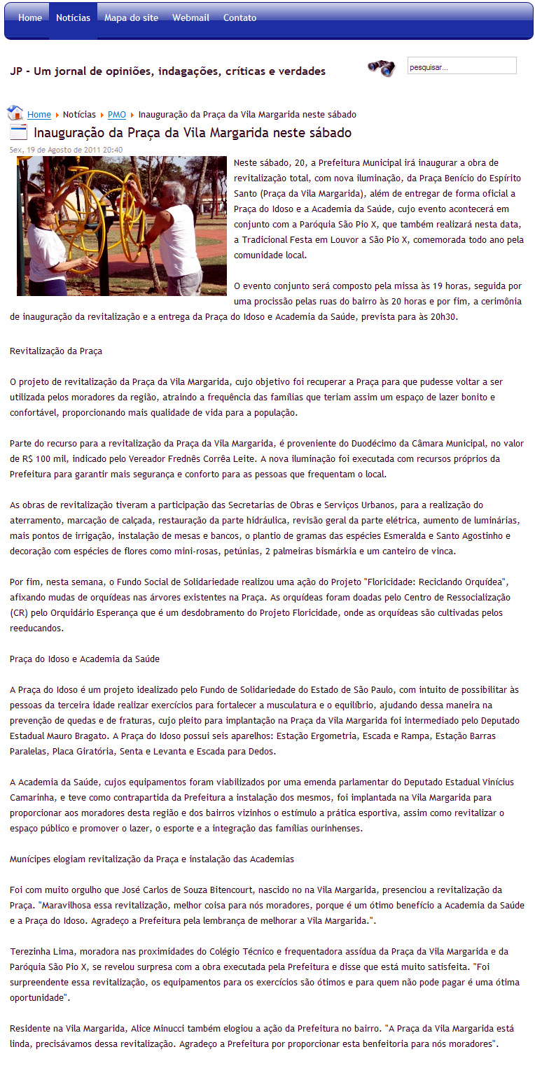 jornal do póvo - 19 08 11