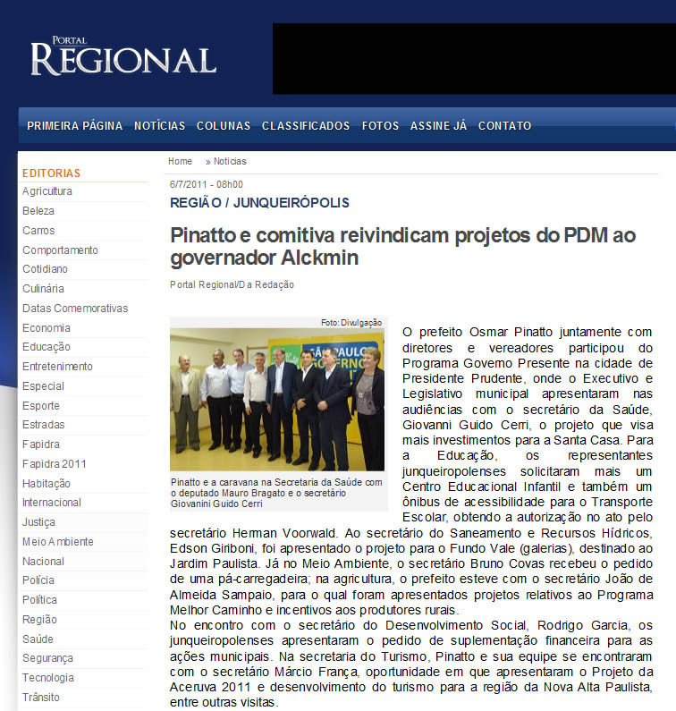 jornal regional - 06 07 11
