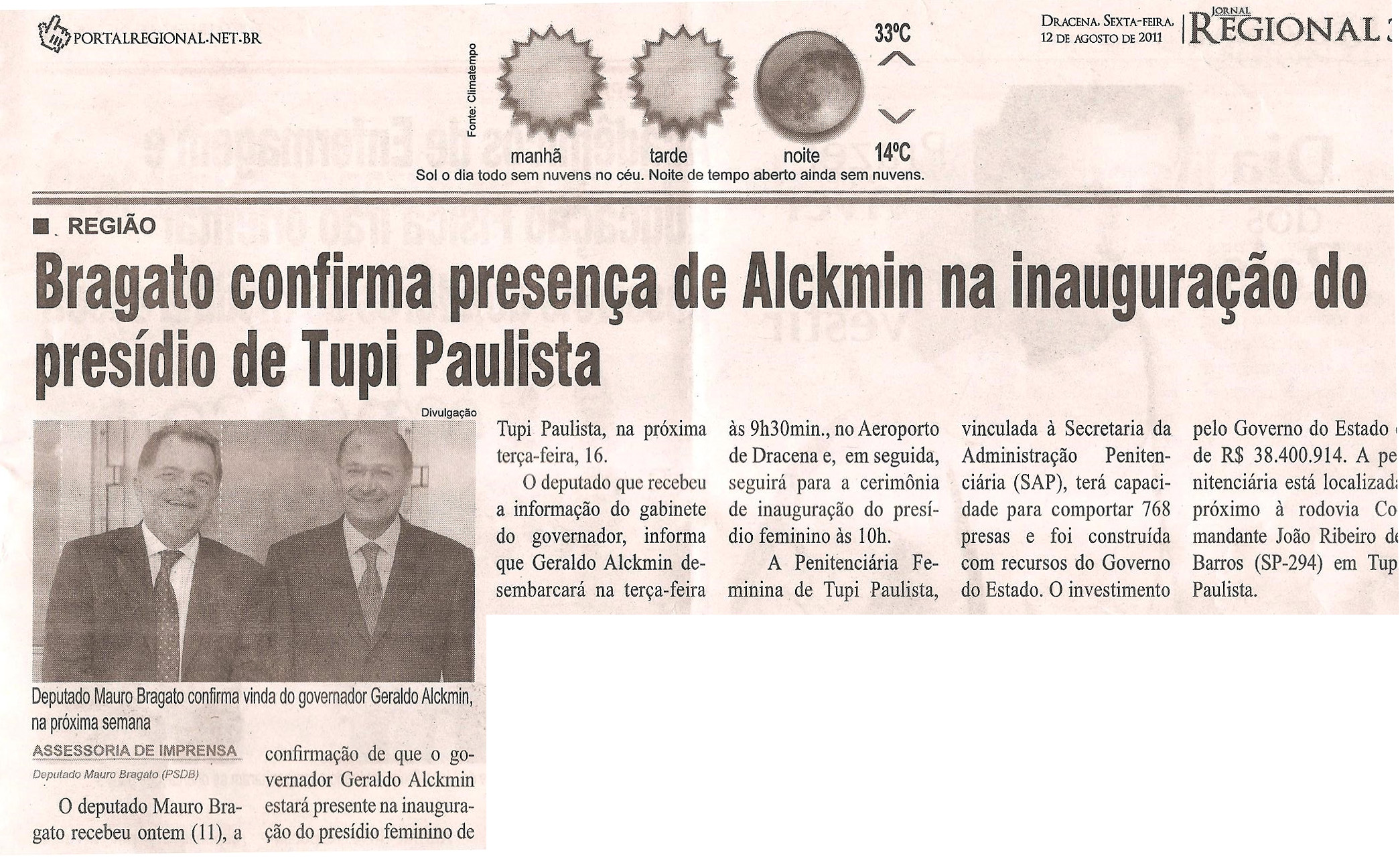 jornal regional - 12 08 11