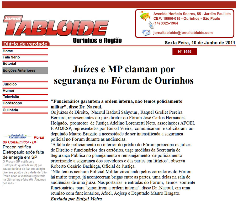jornal tabloide - 10 06 11