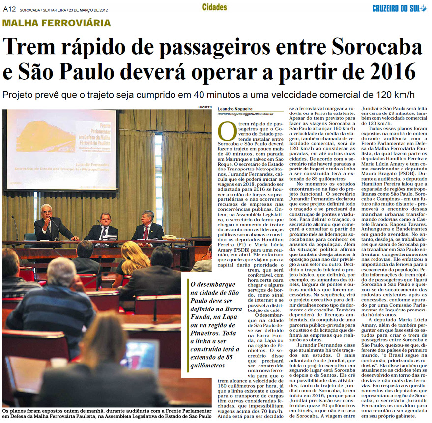 cruzeiro do sul - 23 03 12