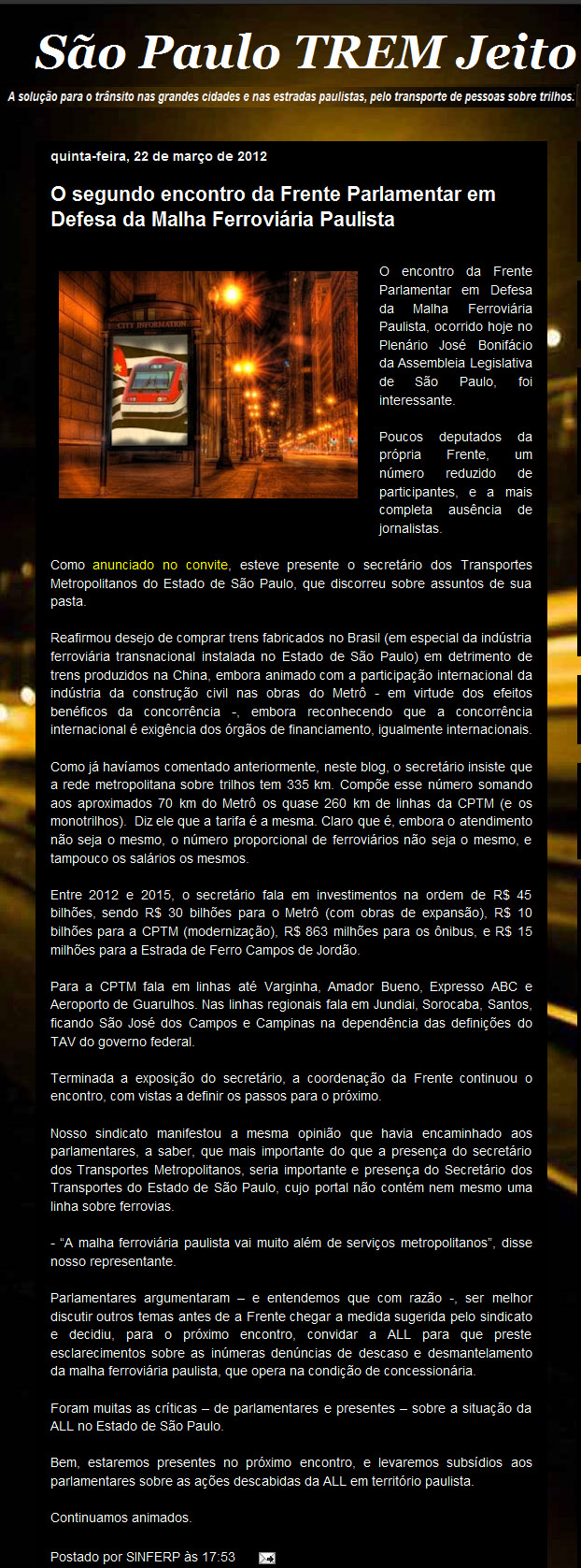 sao paulo trem jeito - 22 03 12