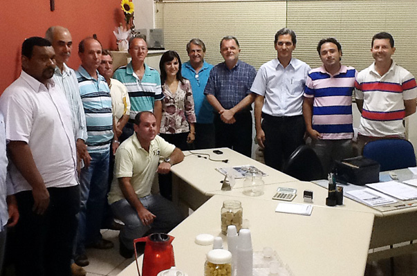Deputado visita e recebe novos prefeitos do Oeste Paulista