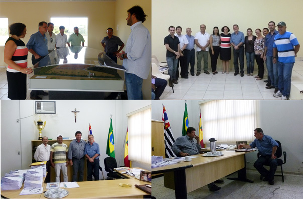 Deputado Bragato visita os munic?pios de Nantes e Quat?