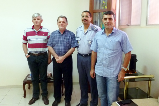 Bragato visita novo comandante do CPI-8 em Prudente