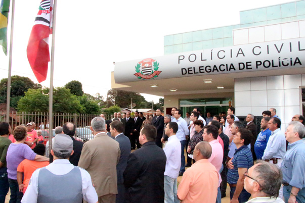 Inaugura??o da nova Delegacia de Pol?cia de Flor?nea