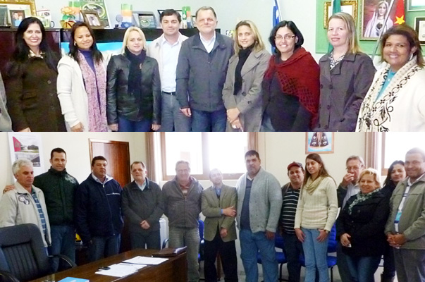 Deputado Bragato em visita ?s cidades de Narandiba e Estrela do Norte