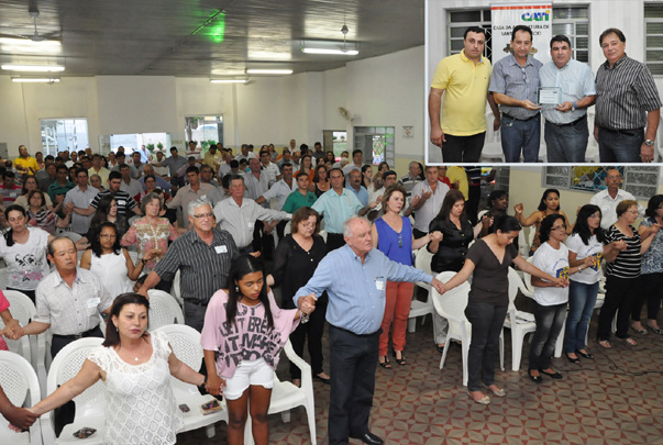 Deputado ? homenageado no Dia do Agricultor em Santo Anast?cio