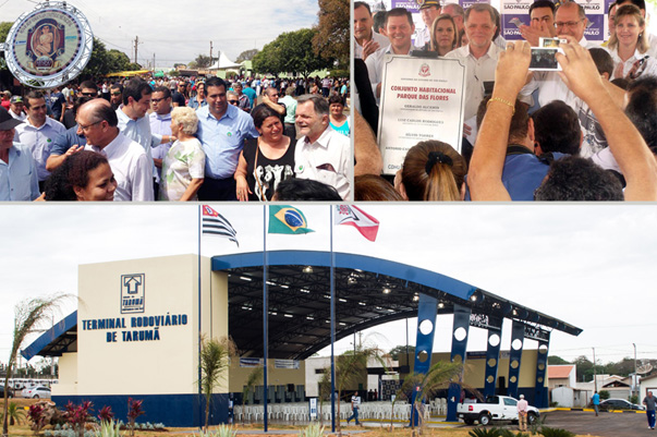 Com Geraldo Alckmin, Bragato participa de inaugura??es e visitas