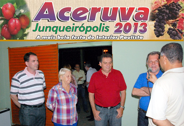 Deputado Bragato no encerramento da 15? Aceruva, em Junqueir?polis